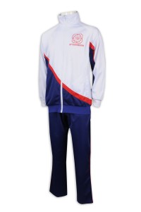 WTV168 Design Winter Sports Suit Gold Velvet Sportswear Macao Baiban Chamber of Commerce Sportswear Manufacturer